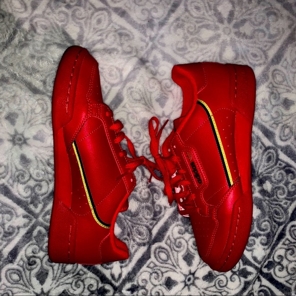 red adidas continental